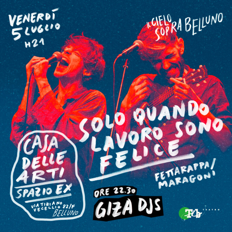 Solo quando lavoro sono felice