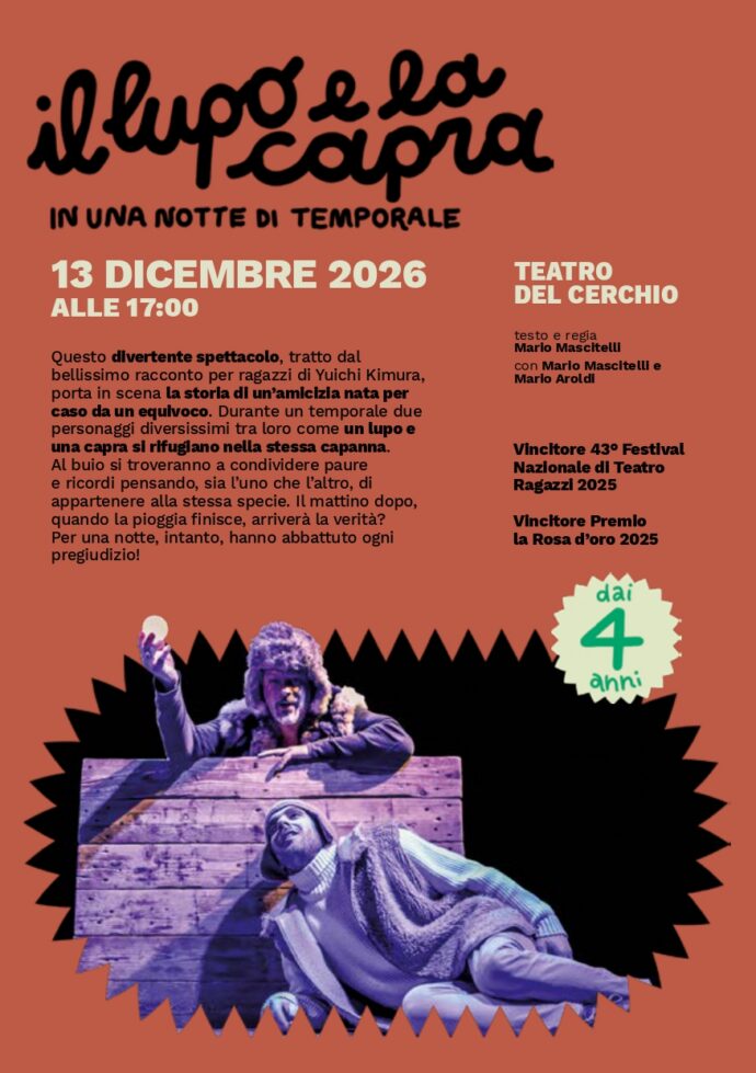 Comincio dai 3 il Lupo e la Capra