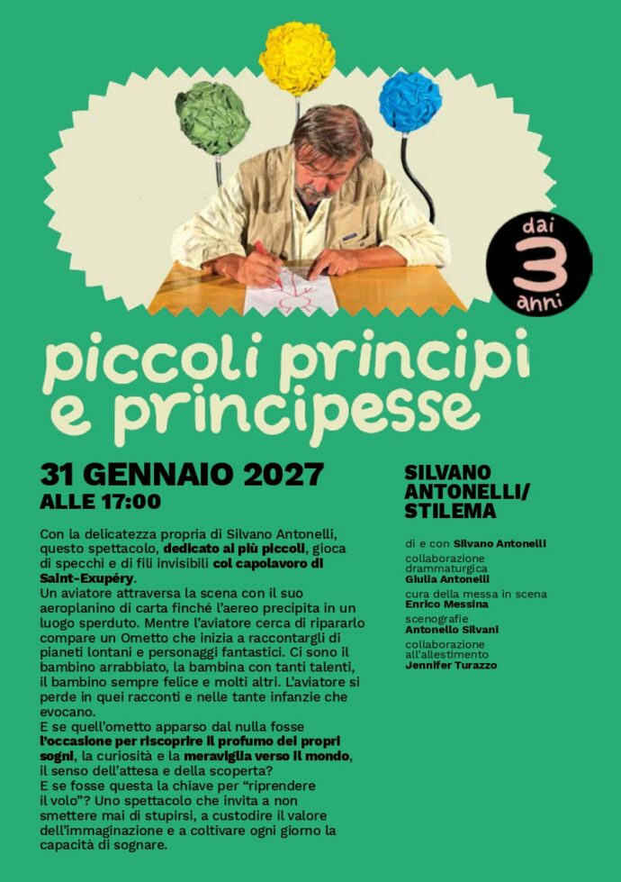 Comincio dai 3 Piccoli Principi e Principesse